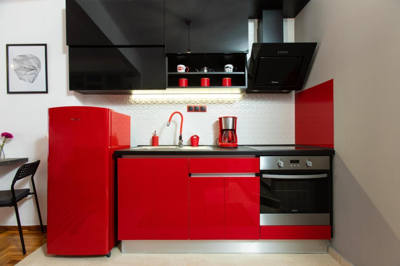 Downtown Luxury Boutique Suites : The Red Suite Thessaloníki Exteriör bild