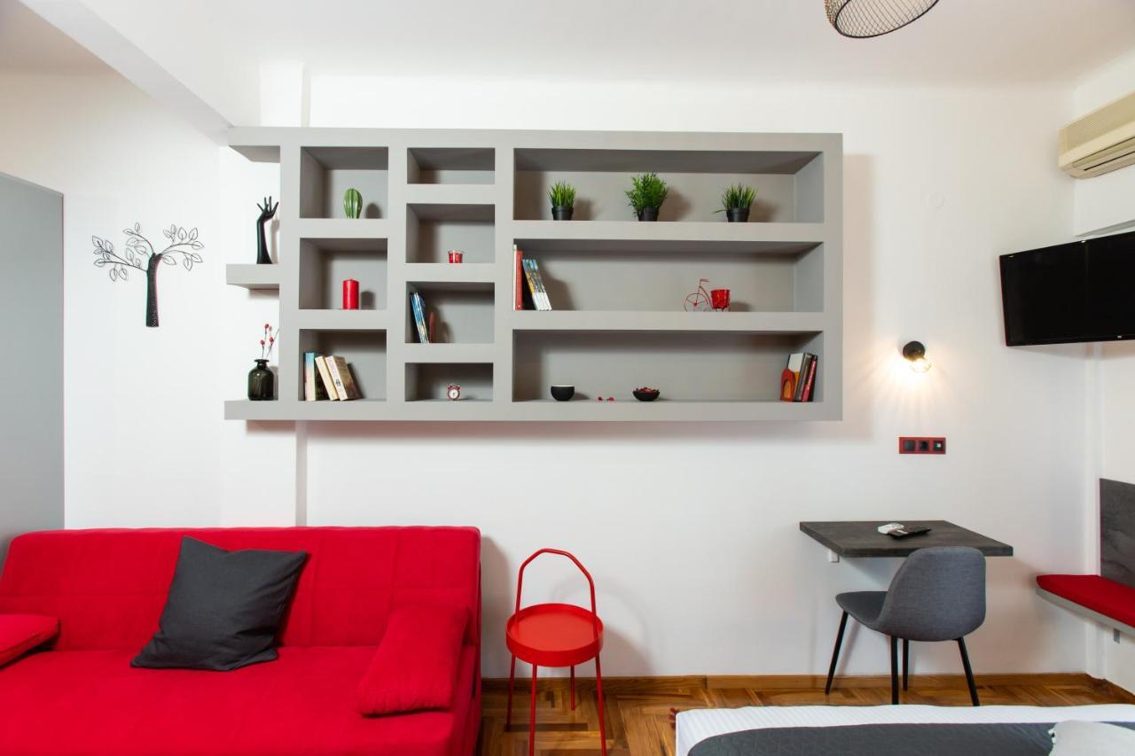 Downtown Luxury Boutique Suites : The Red Suite Thessaloníki Exteriör bild