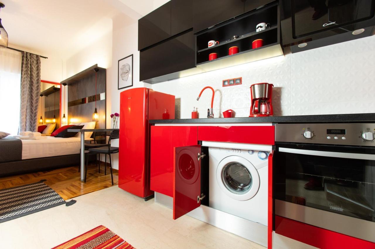 Downtown Luxury Boutique Suites : The Red Suite Thessaloníki Exteriör bild